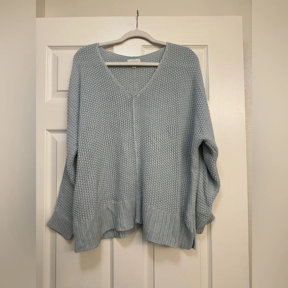 Lucky Brand V-Neck Sweater - Picture 1 of 12